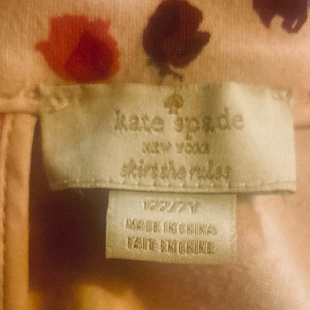 Kate Spade floral mini swing skirt